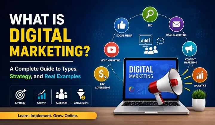 What is Digital Marketing? Types, Strategy & Examples