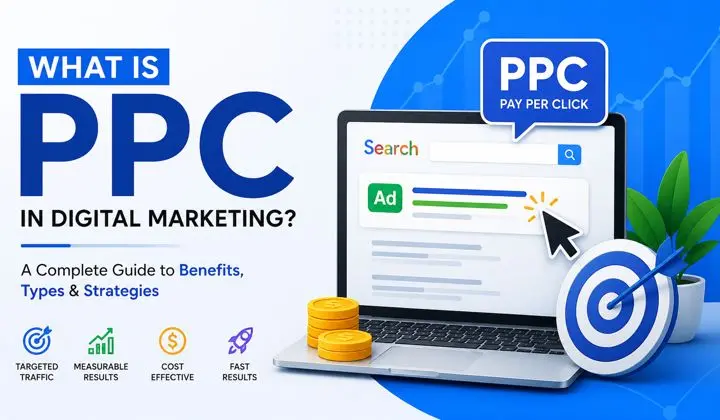 What is PPC in Digital Marketing? Benefits, Types & PPC Strategies