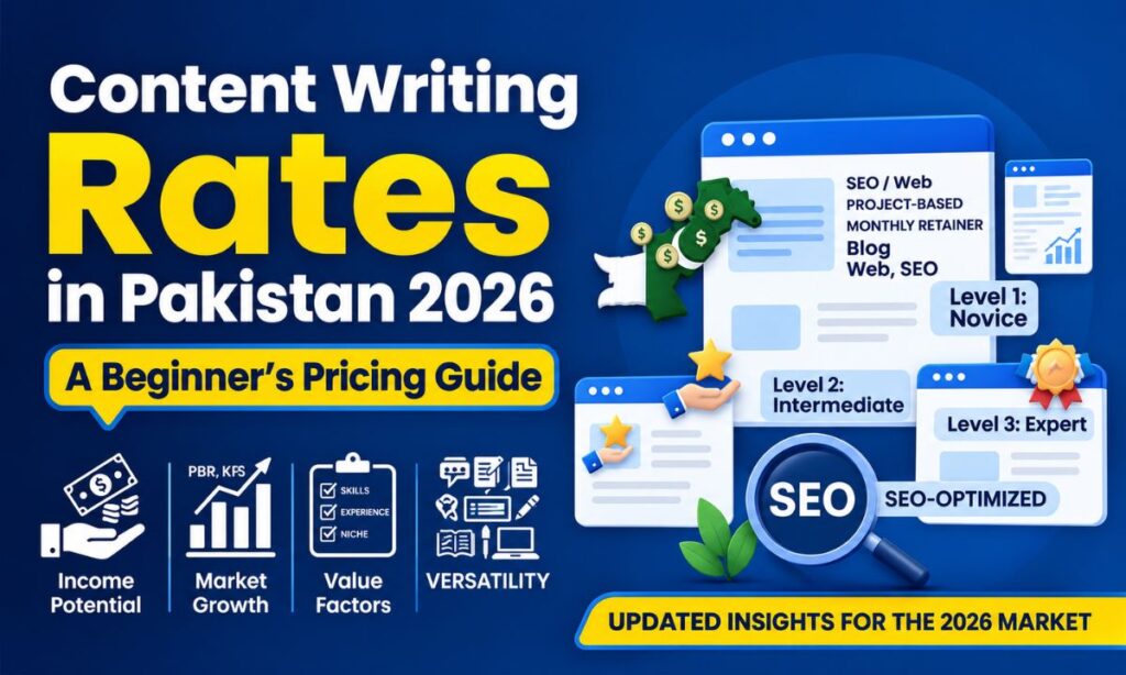 Content Writing Rates in Pakistan