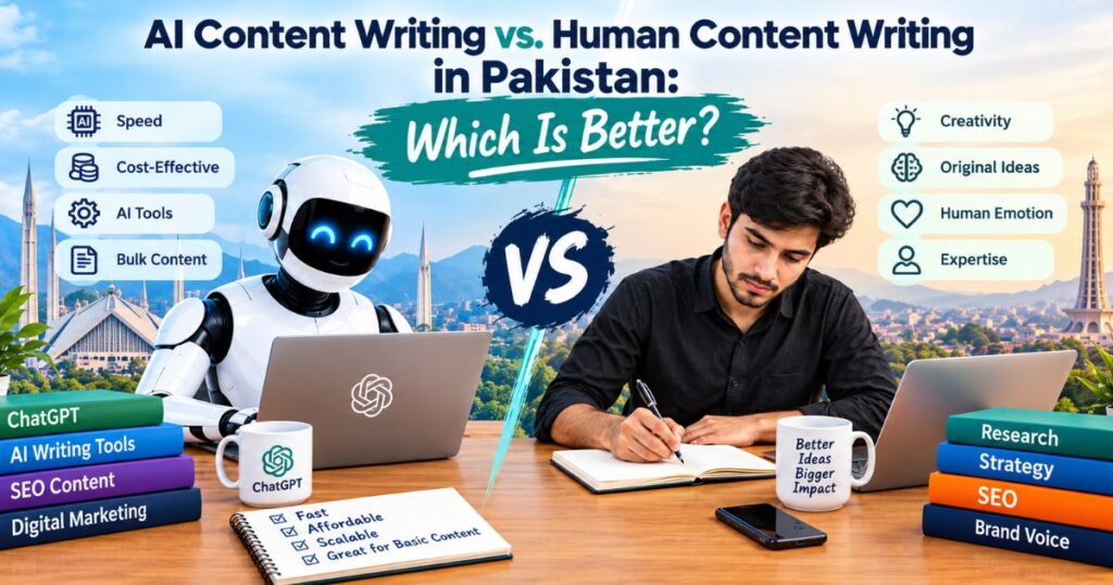 AI Content Writing vs. Human Content