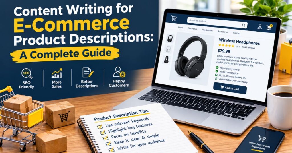 content writing for e-commerce product descriptions